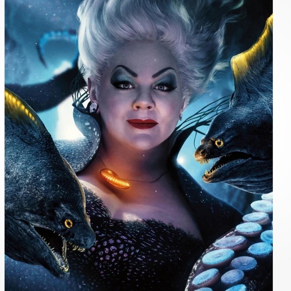 Disney Live Action Film Movie The Little Mermaid Ursula Vanessa Plastic Necklace - Picture 10 of 11